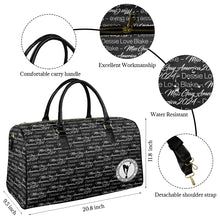 Load image into Gallery viewer, MGA Titleholder Customized Leather Travel Bag