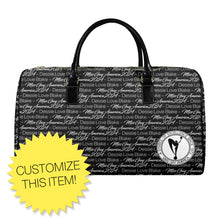Load image into Gallery viewer, MGA Titleholder Customized Leather Travel Bag