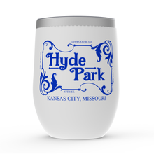 Load image into Gallery viewer, Hyde Park Renaissance in Blue 12oz Wine Tumbler