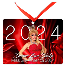 Load image into Gallery viewer, Dessie Love Blake Holiday 2024 Ornament
