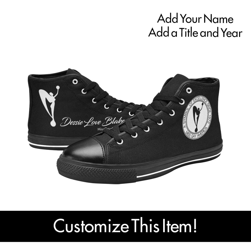MGA Custom Mens Hightop Shoe