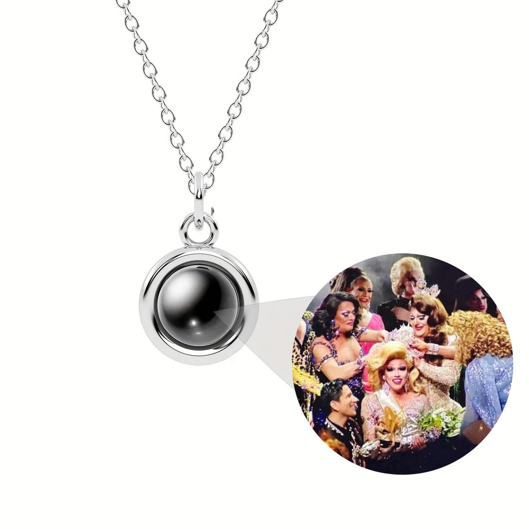 Custom Photo Projection Necklace