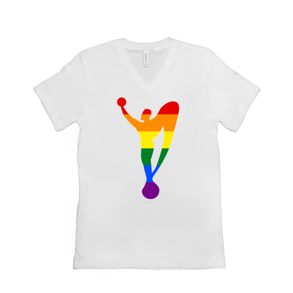 Mr Pride Flag 2020 V-Neck Tee