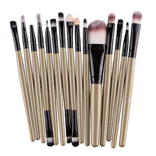 Load image into Gallery viewer, 15 Piece Assorted Makeup Brush Set
