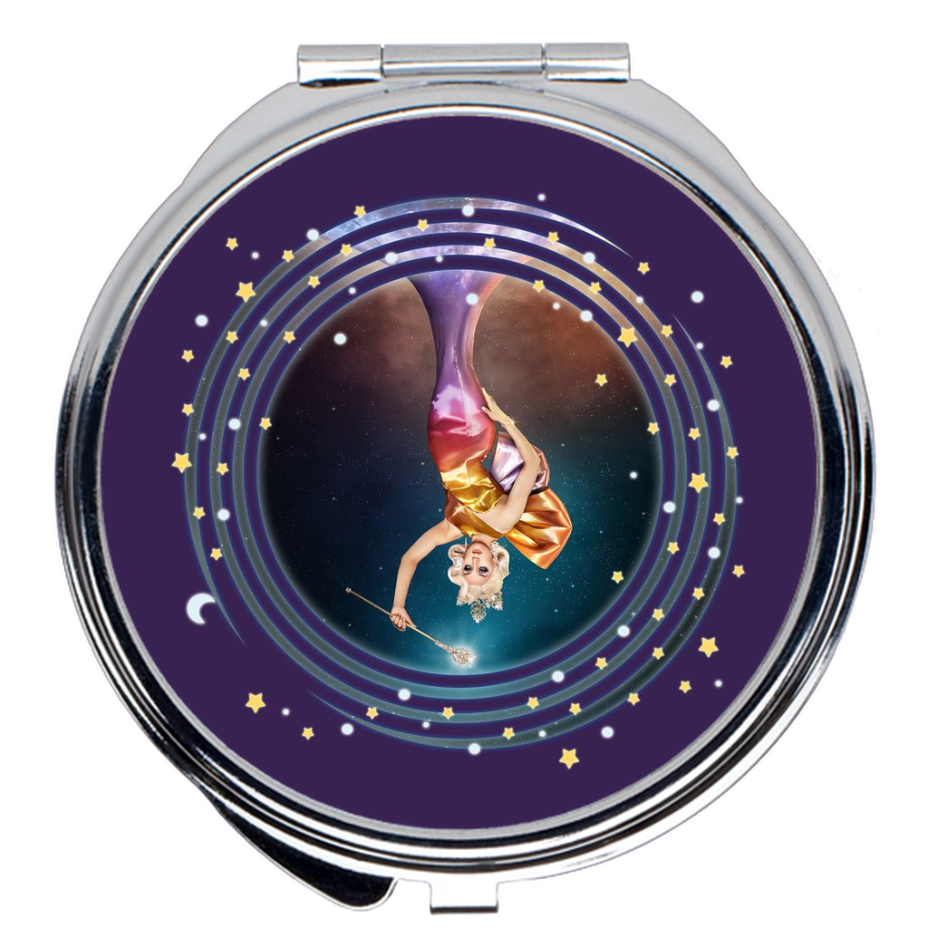 Queen of the Galaxy Compact Mirror