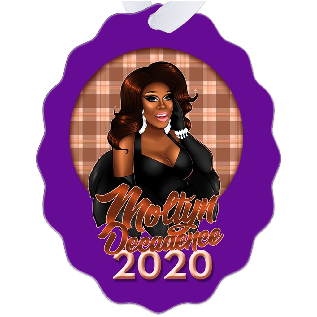 Moltyn Tartan Toon 2020 Holiday Ornament