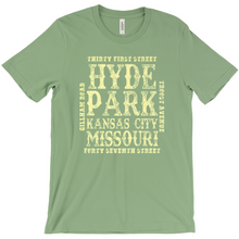 Load image into Gallery viewer, Hyde Park Block Tee in Green
