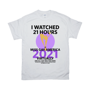 MGA 21 HOURS ADULT TEE