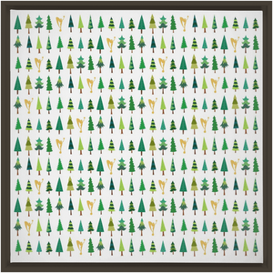 Excellence Tree Framed Canvas Print