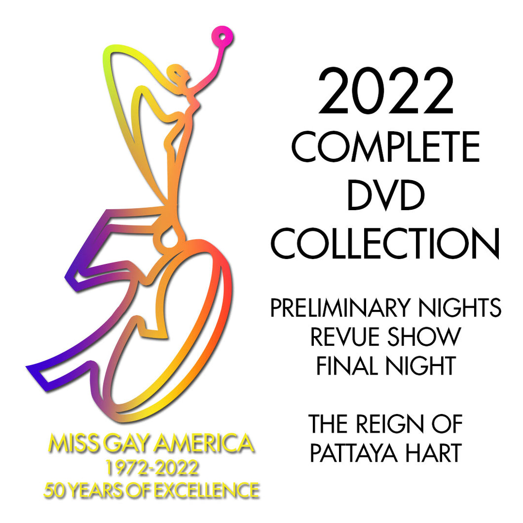 Miss Gay America 2022 Complete DVD Collection