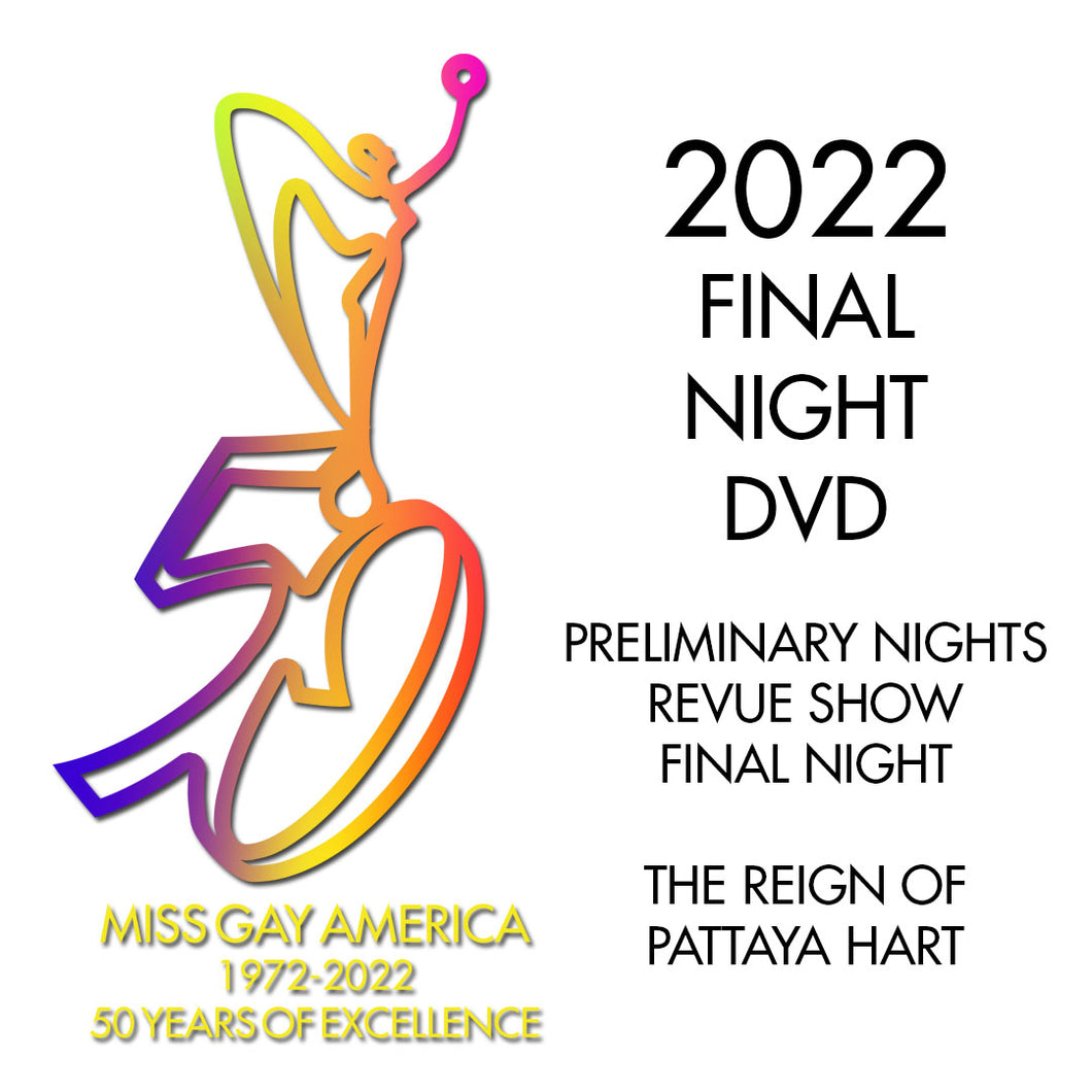Miss Gay America 2022 Final Night DVD