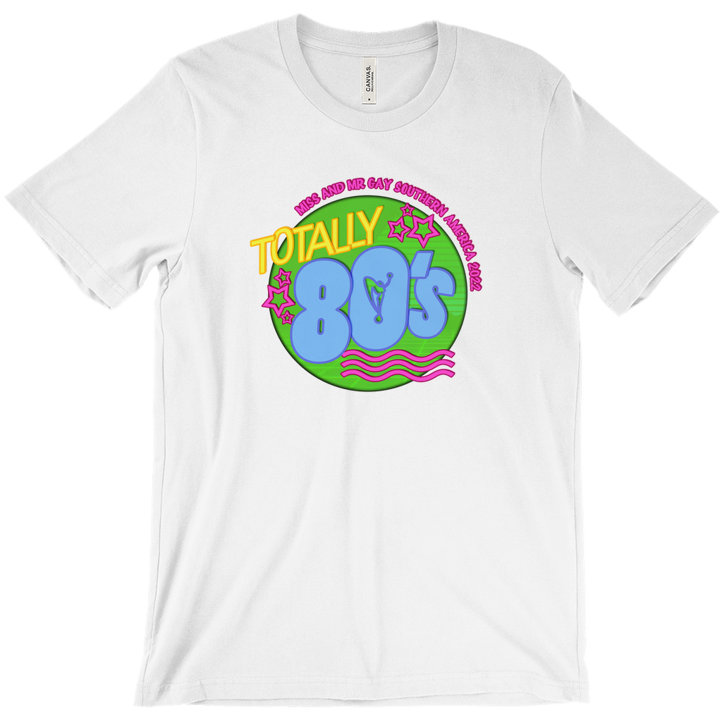 Miss Gay Southern America - Totally 80's 2022 Supersoft Tee