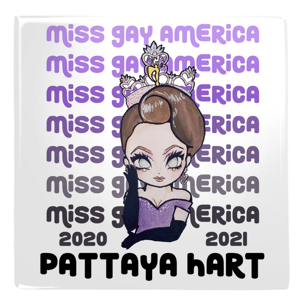 Pattaya Purple Double Magnets