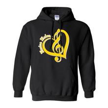 Load image into Gallery viewer, music note hoodie

