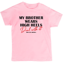 Load image into Gallery viewer, &quot;My Brother Wears&quot; Youth Tee

