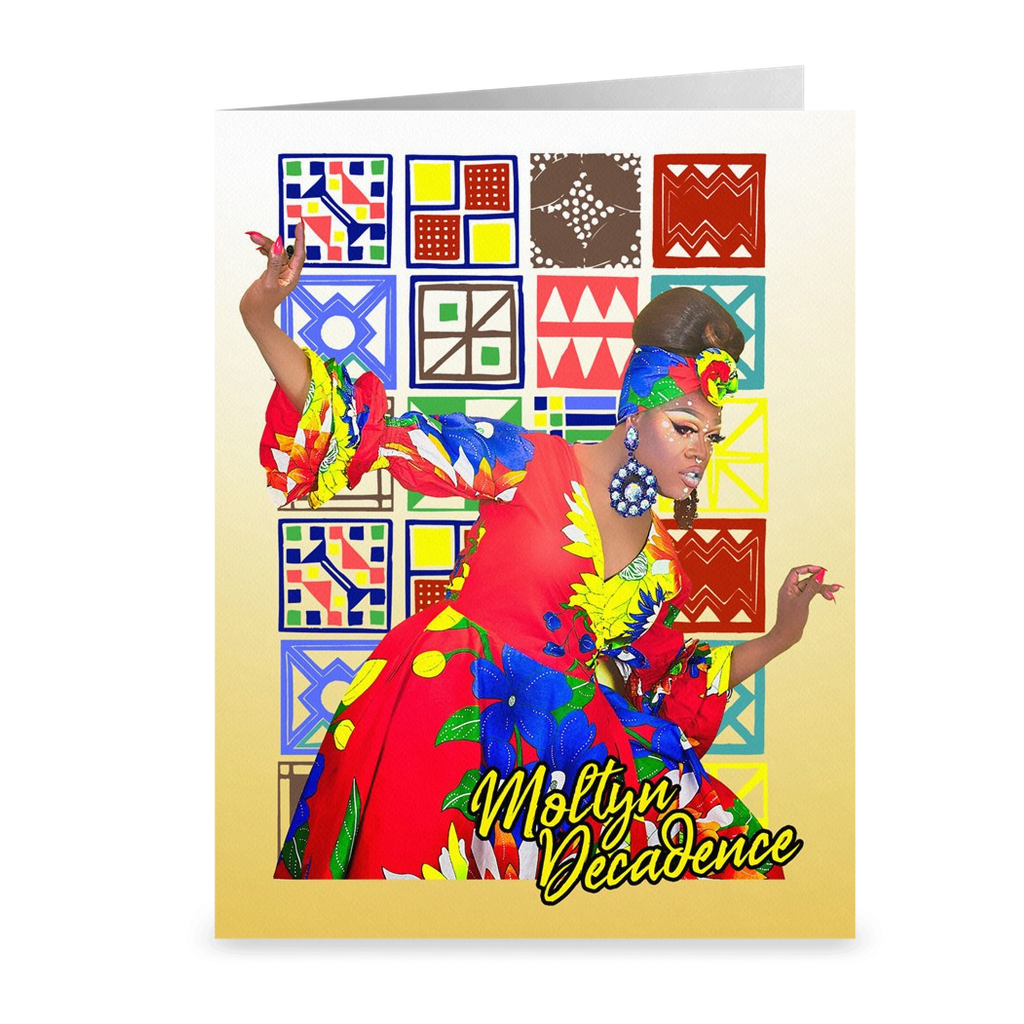 Moltyn Safari Blank Noter Card