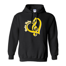 Load image into Gallery viewer, music note hoodie
