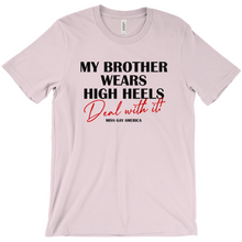 Load image into Gallery viewer, &quot;My Brother Wears&quot; Soft Adult Tee
