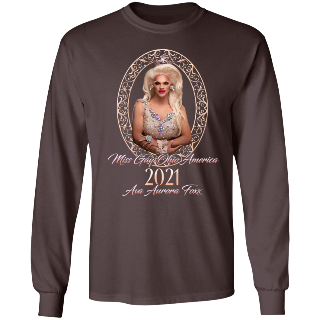 Ava Feeling Rich Miss Gay Ohio America Long Sleeve Tee