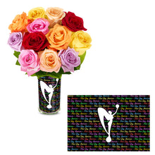 Load image into Gallery viewer, MGA One Dozen Multicolor Roses
