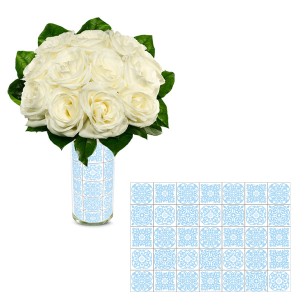 MR Dozen White Excellence Roses