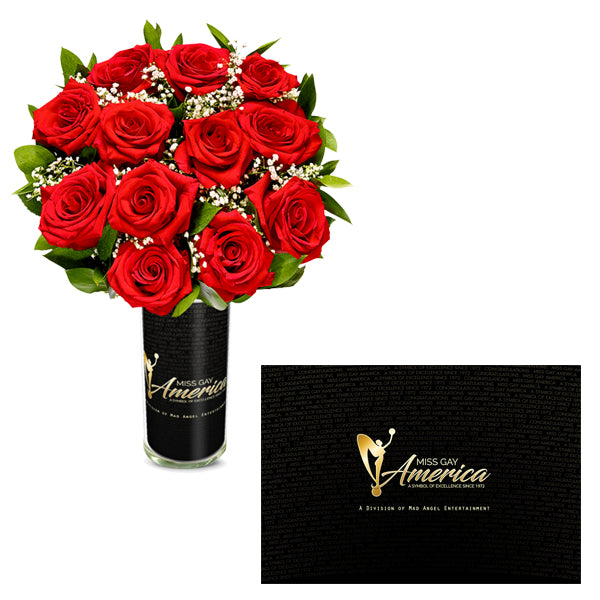 MGA One Dozen Red Excellence Roses