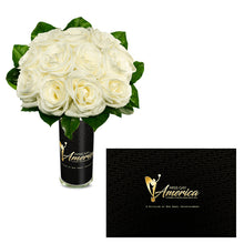 Load image into Gallery viewer, MGA Dozen White Excellence Roses
