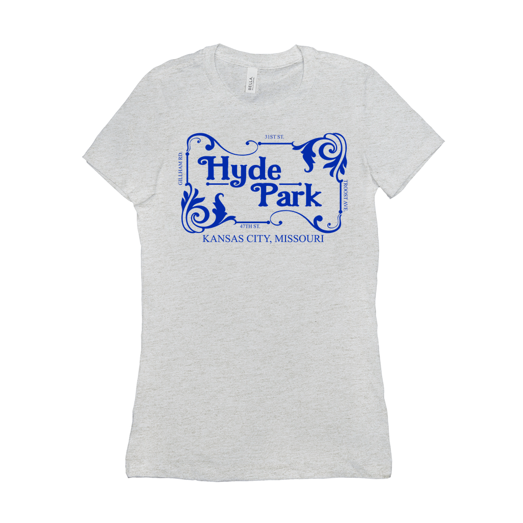 Hyde Park New Renaissance in Grey Ladies Tee