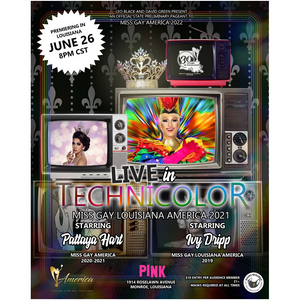 Giclee Live In Technicolor Poster 8x10
