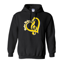 Load image into Gallery viewer, music note hoodie
