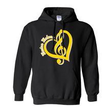 Load image into Gallery viewer, music note hoodie
