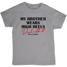 Load image into Gallery viewer, &quot;My Brother Wears&quot; Youth Tee
