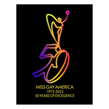 Load image into Gallery viewer, MGA 50th Celebration Greeting Card
