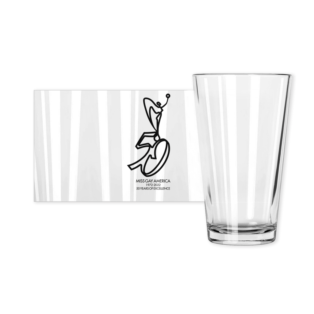 MGA 50th Celebration Glass