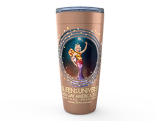 Load image into Gallery viewer, Queen of the Universe 2022 MGA 50 Year Gold 20 oz Tumbler

