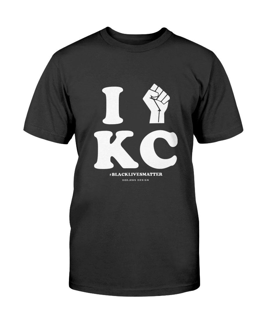 I BLACKLIVESMATTER KC UNISEX TEE